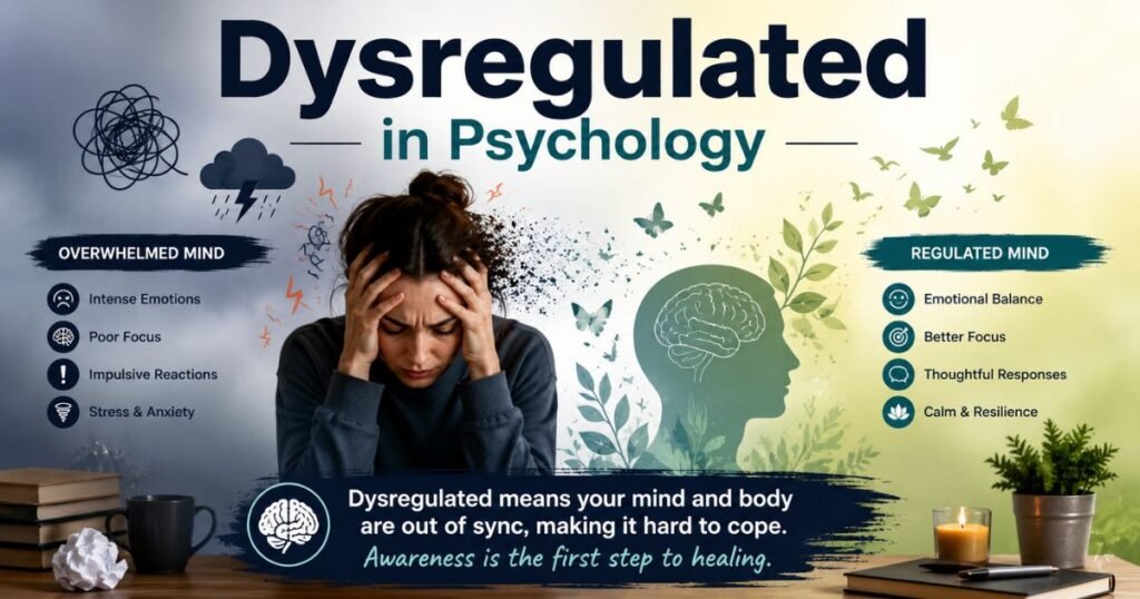 Dysregulated in Psychology