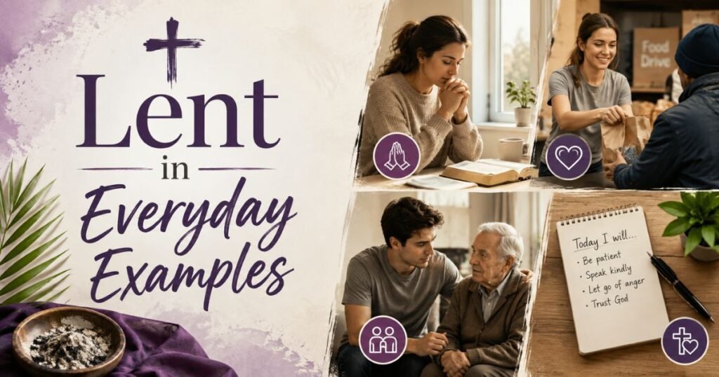 Lent in Everyday Examples