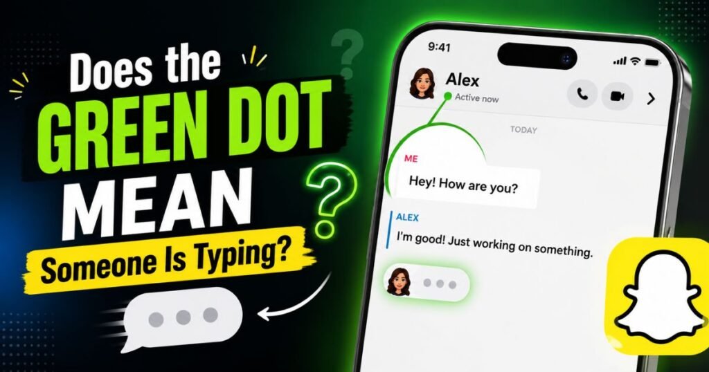 does-the-green-dot-mean-someone-is-typing