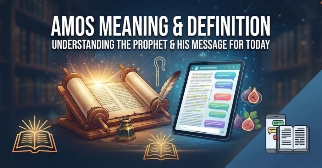 Amos Meaning & Definition