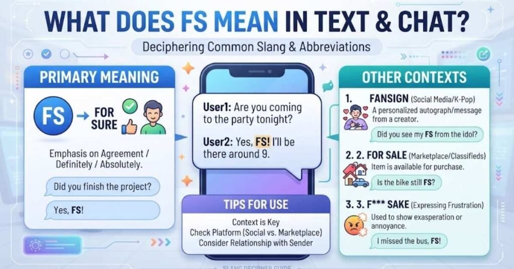 What Does FS Mean in Text & Chat?