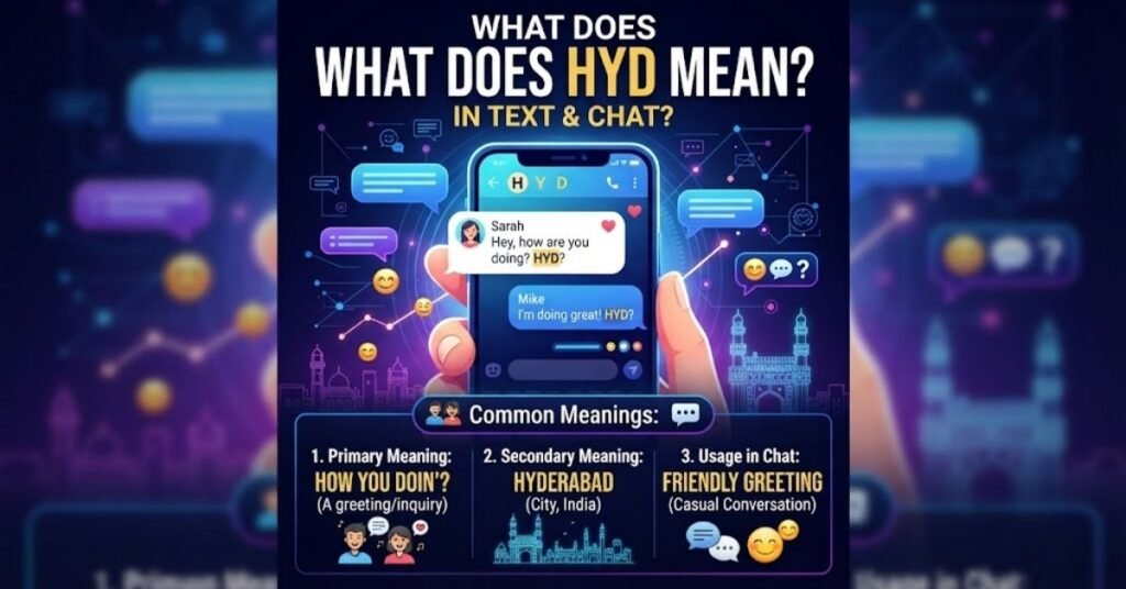 What Does HYD Mean in Text & Chat?