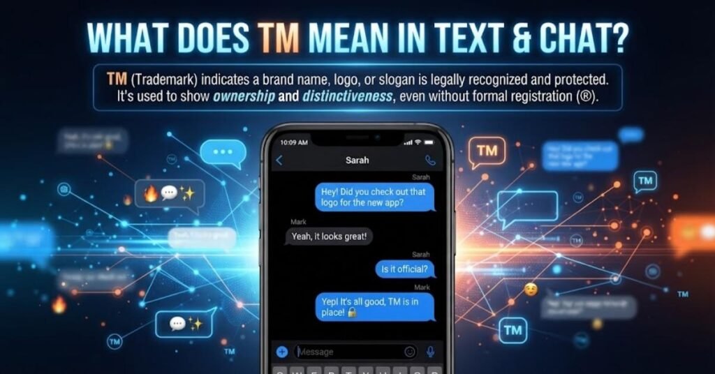 What Does TM Mean in Text & Chat?