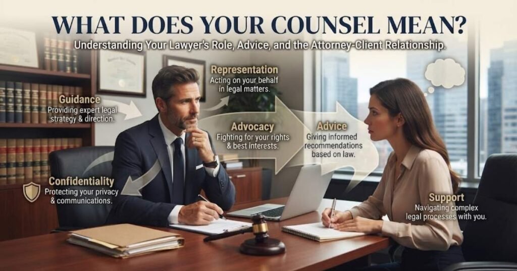 What Does Your Counsel Mean?