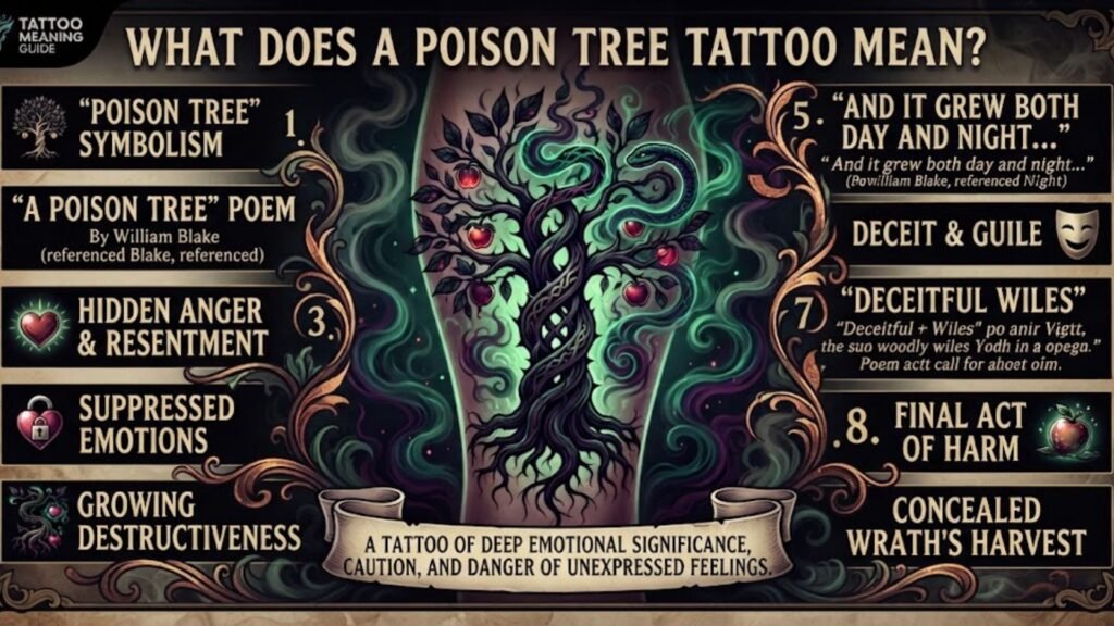 What Does a Poison Tree Tattoo Mean?
