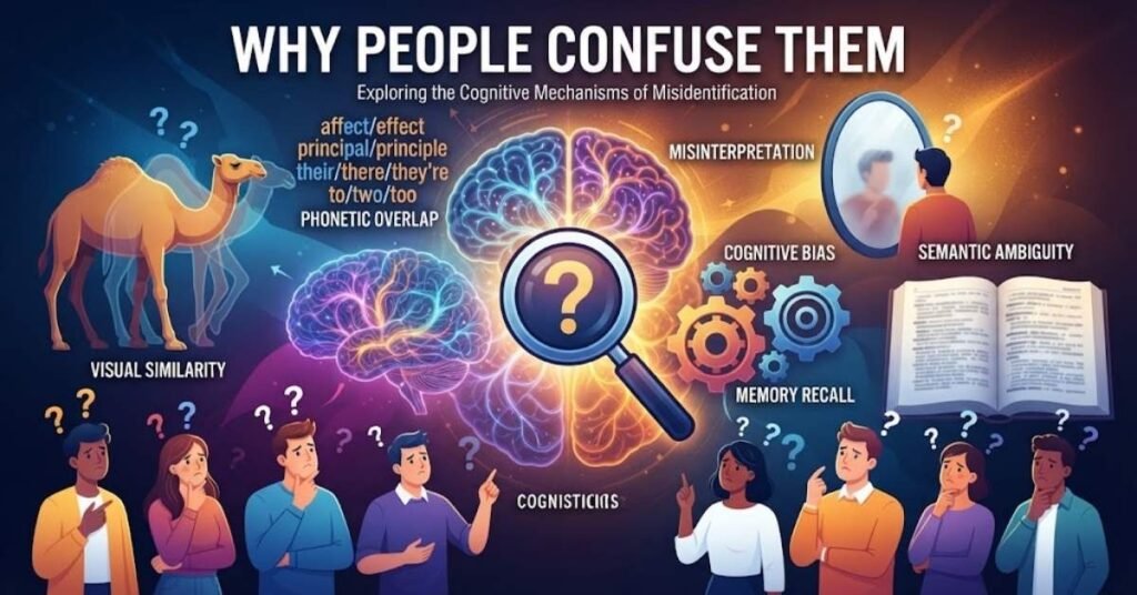 Why People Confuse Them