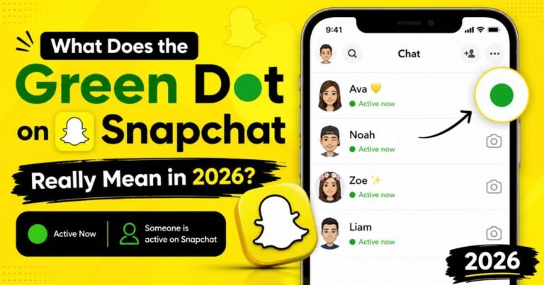 what-does-the-green-dot-on-snapchat-really-mean-in-2026