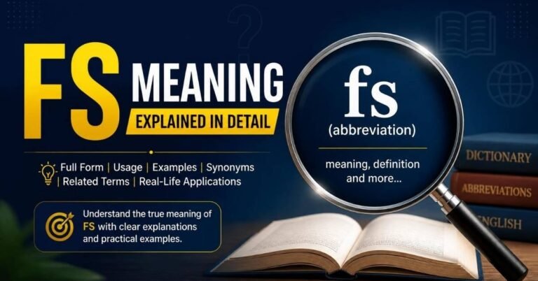 fs meaning text