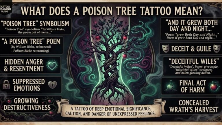 what does a poison tree tattoo mean