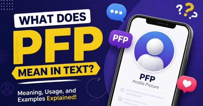 what does pfp mean in text